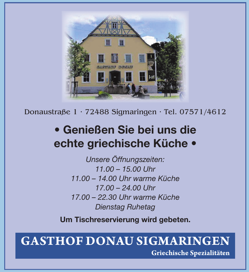 Gasthof Donau Sigmaringen Gasthof Donau Sigmaringen