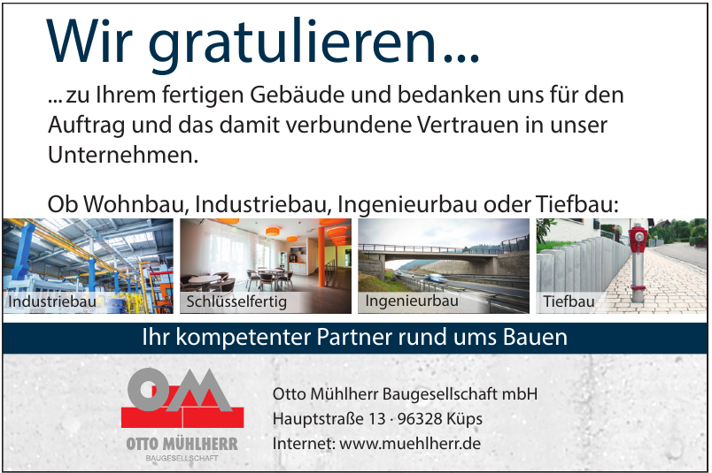 Otto Mühlherr Baugesellschaft mbH Otto Mühlherr Baugesellschaft mbH