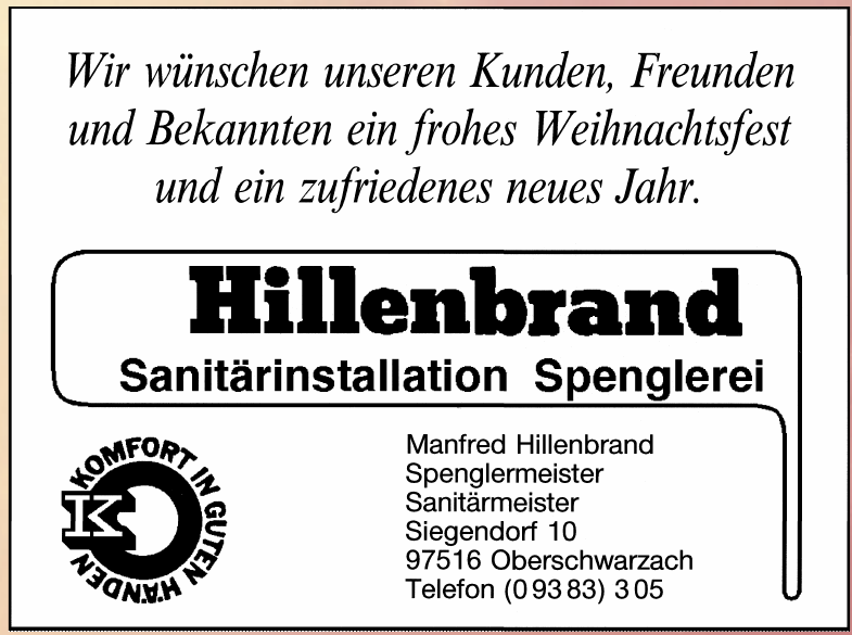 Manfred Hillenbrand Spenglermeister, Sanitärmeister Manfred Hillenbrand Spenglermeister, Sanitärmeister