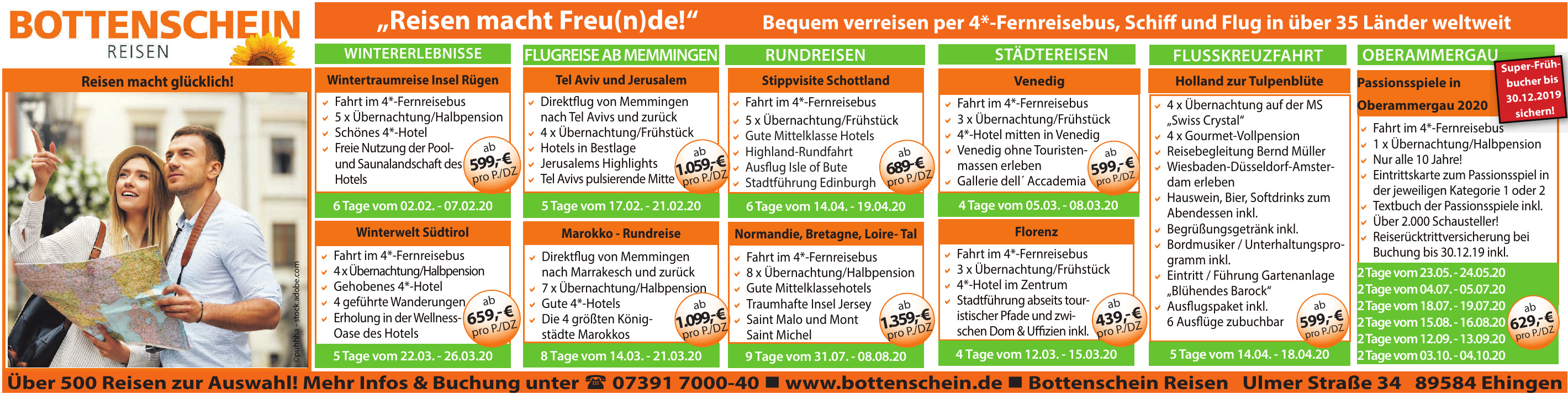 Bottenschein Reisen Bottenschein Reisen