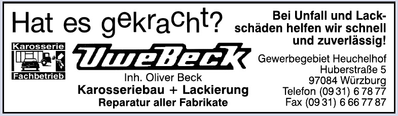 Uwe Beck Uwe Beck
