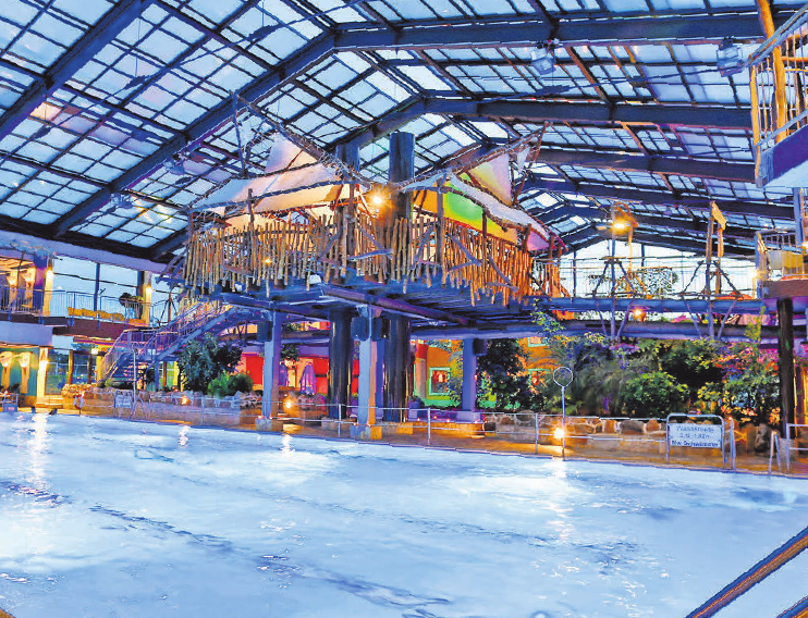 Im Tropicana Stadthagen können Sie den Alltagsstress hinter sich lassen. Im Tropicana Stadthagen können Sie den Alltagsstress hinter sich lassen.