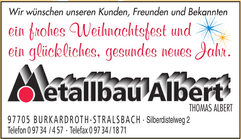 Metallbau Albert Metallbau Albert