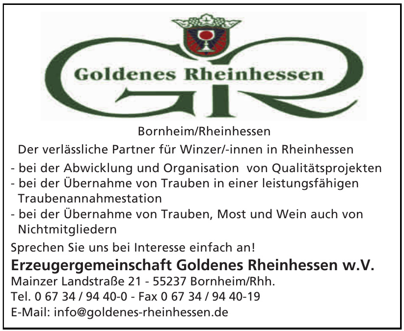 Erzeugergemeinschaft Goldenes Rheinhessen w.V.