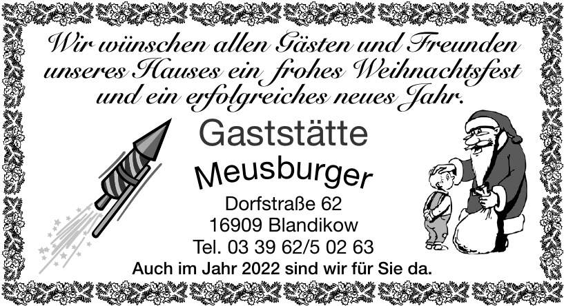 Gaststätte Meusburger