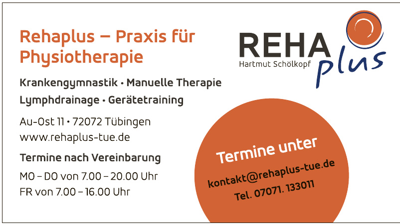 Rehaplus - Praxis für Physiotherapie