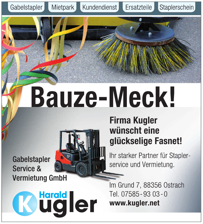 Harald Kugler Gabelstaplerservice- und Vermietung GmbH Harald Kugler Gabelstaplerservice- und Vermietung GmbH