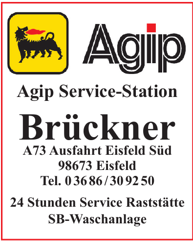 Agip Service-Station Brückner Agip Service-Station Brückner