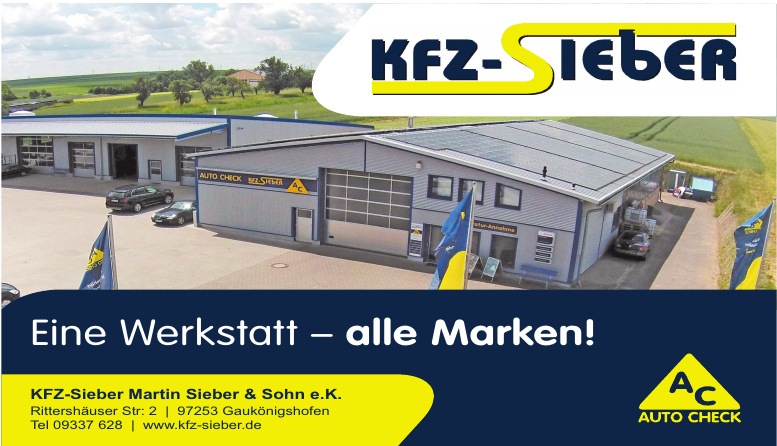KFZ-Sieber Martin Sieber & Sohn e.K. KFZ-Sieber Martin Sieber & Sohn e.K.