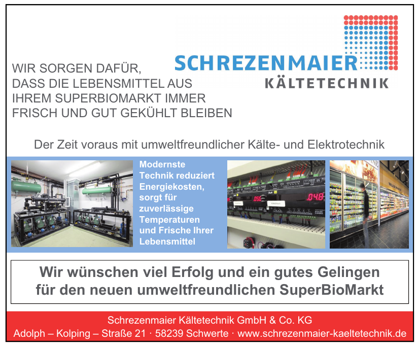 Schrezenmaier Kältetechnik GmbH & Co. KG Schrezenmaier Kältetechnik GmbH & Co. KG