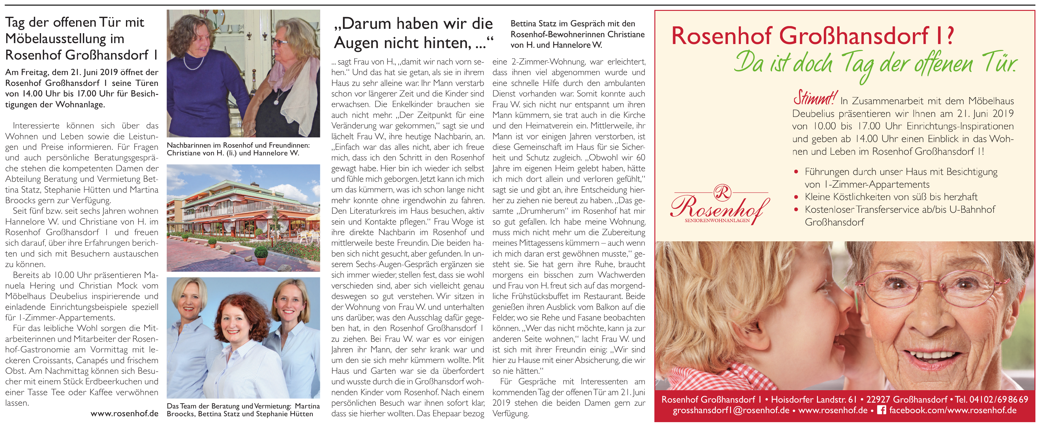 Rosenhof Großhansdorf 1 Rosenhof Großhansdorf 1