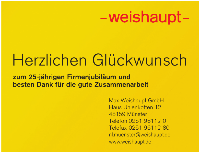 Max Weishaupt GmbH Max Weishaupt GmbH