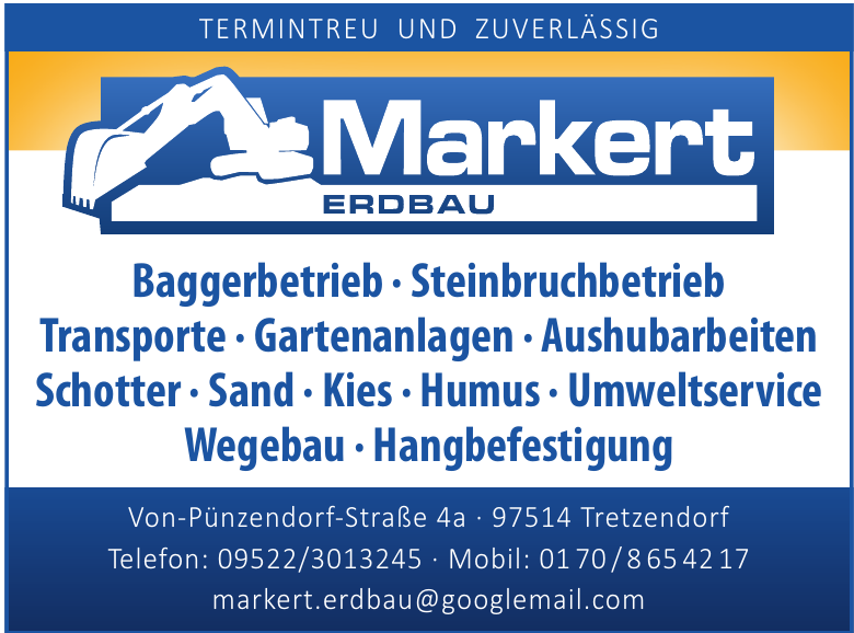 Markert Erdbau Markert Erdbau