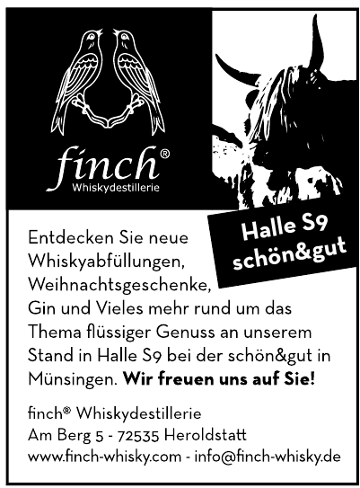 finch Whiskydestillerie finch Whiskydestillerie