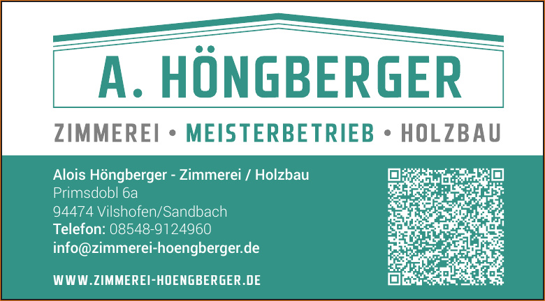 Alois Höngberger - Zimmerei / Holzbau