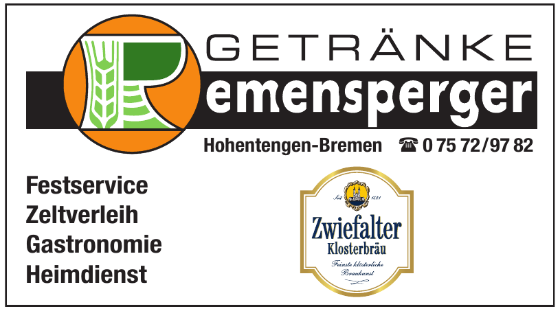 Getränke Remensperger Getränke Remensperger
