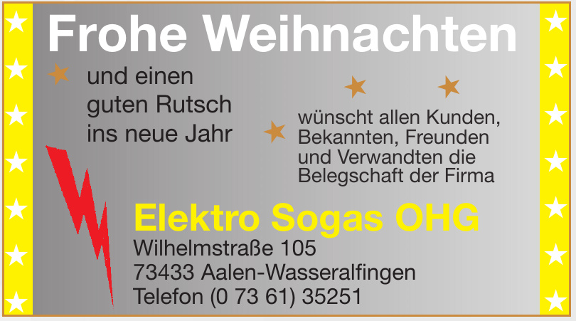 Elektro Sogas OHG Elektro Sogas OHG