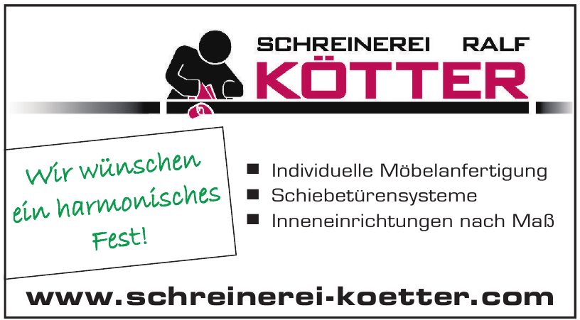 Schreinerei Ralf Kötter Schreinerei Ralf Kötter