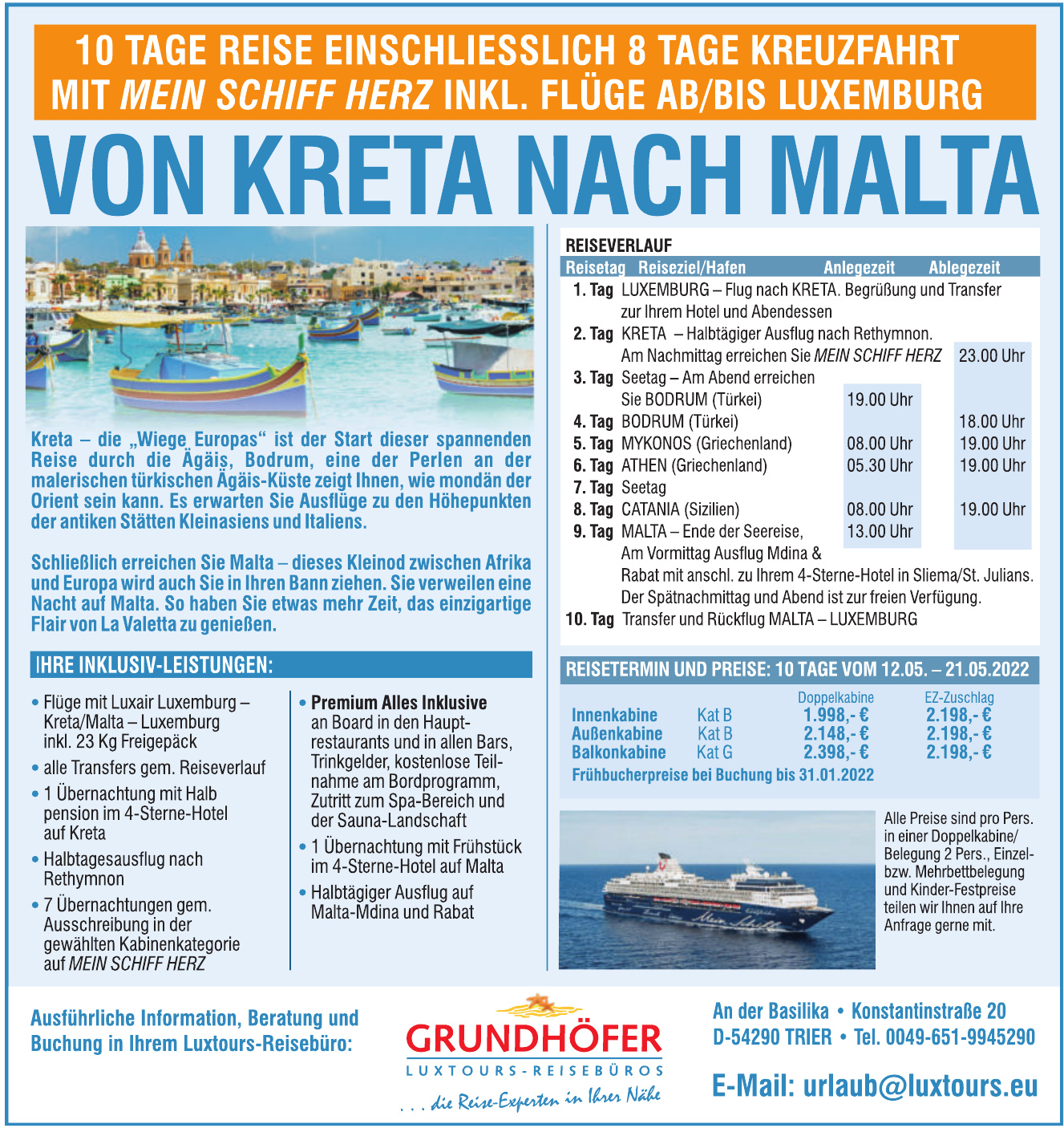 Grundhöfer Luxtours-Resiebüros Grundhöfer Luxtours-Resiebüros