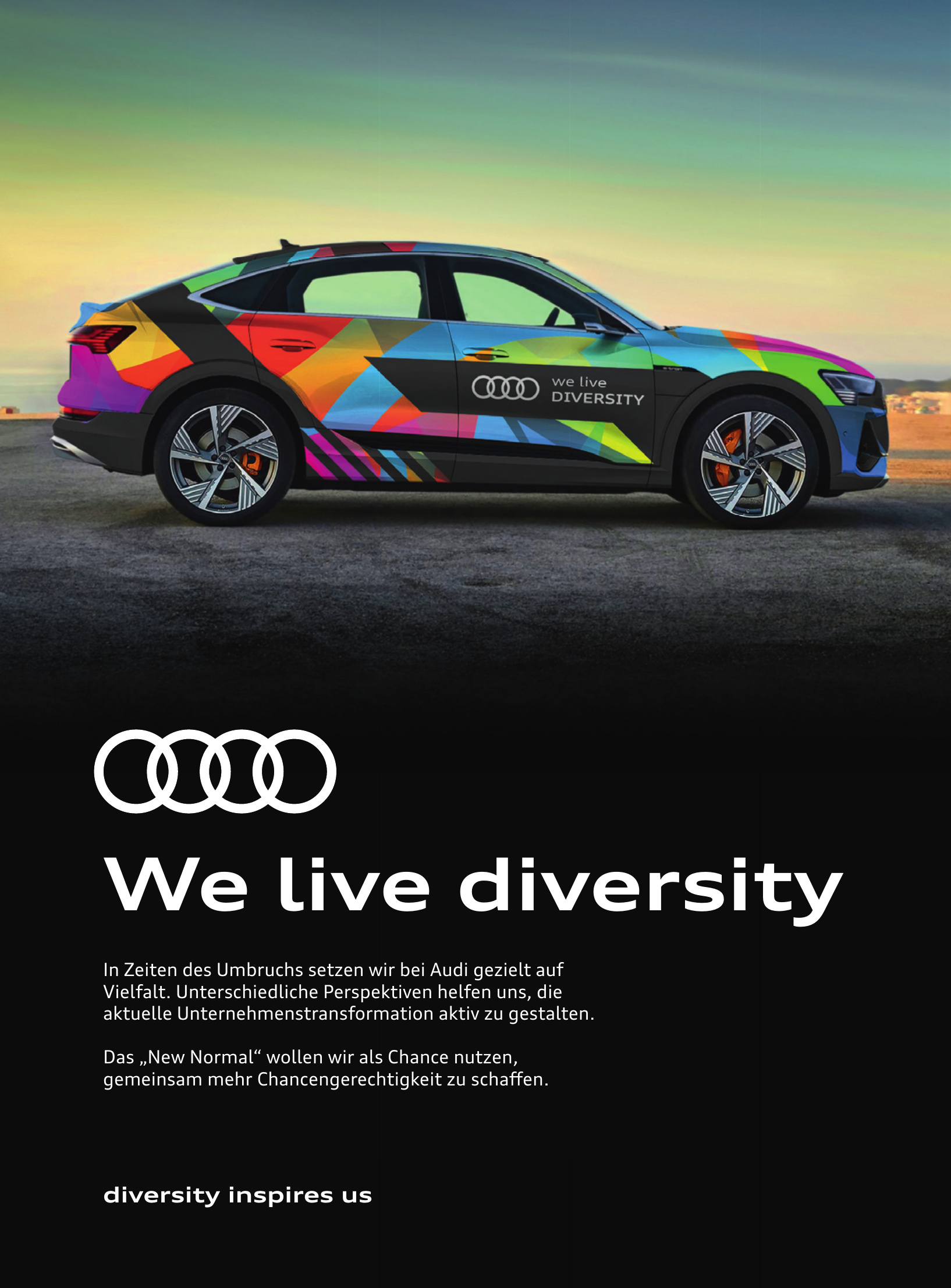 Audi - We live diversity  