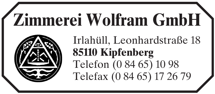 Zimmerei Wolfram GmbH Zimmerei Wolfram GmbH
