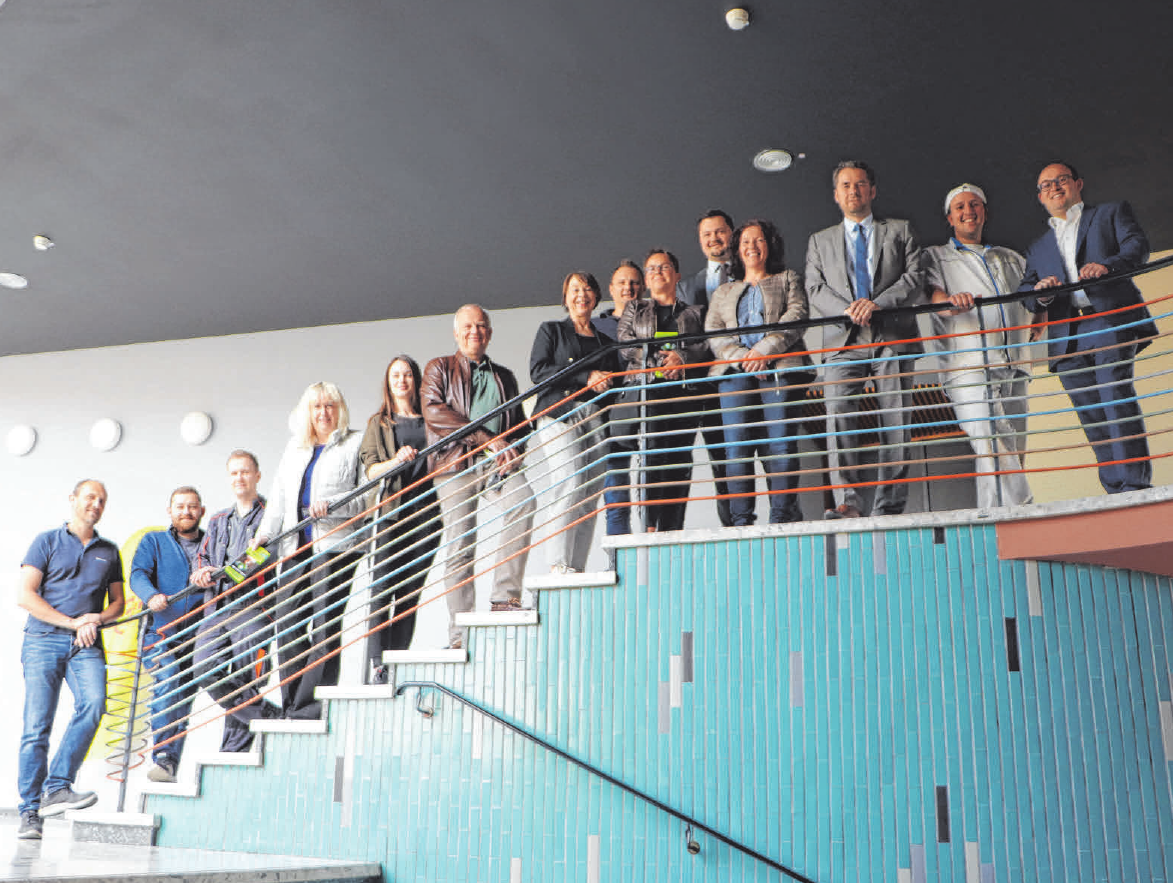 Das Team hinter der Ausbildungsbörse FOTO: LS Das Team hinter der Ausbildungsbörse FOTO: LS