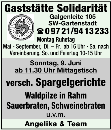 Gaststätte Solidarität Gaststätte Solidarität
