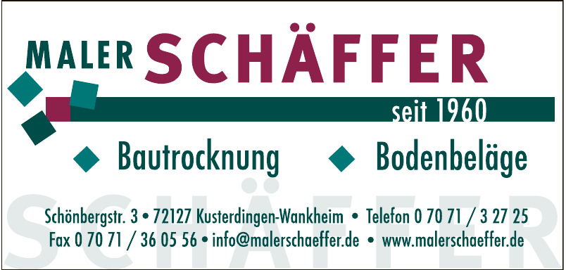 Maler Schäffer Maler Schäffer