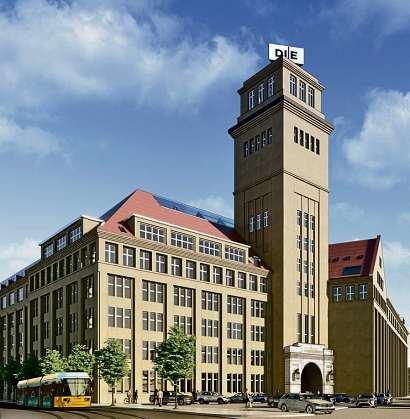Der denkmalgeschützte Peter-Beherens-Bau. FOTO: GMP ARCHITEKTEN FÜR DIEAG Der denkmalgeschützte Peter-Beherens-Bau. FOTO: GMP ARCHITEKTEN FÜR DIEAG