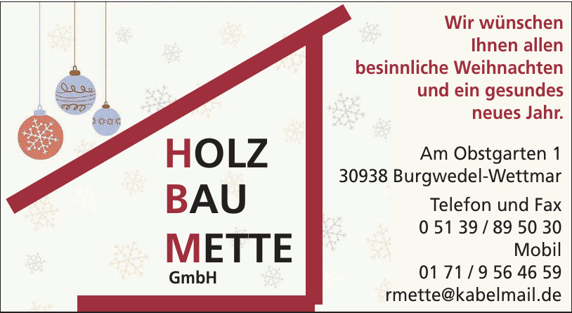 Holzbau Mette GmbH