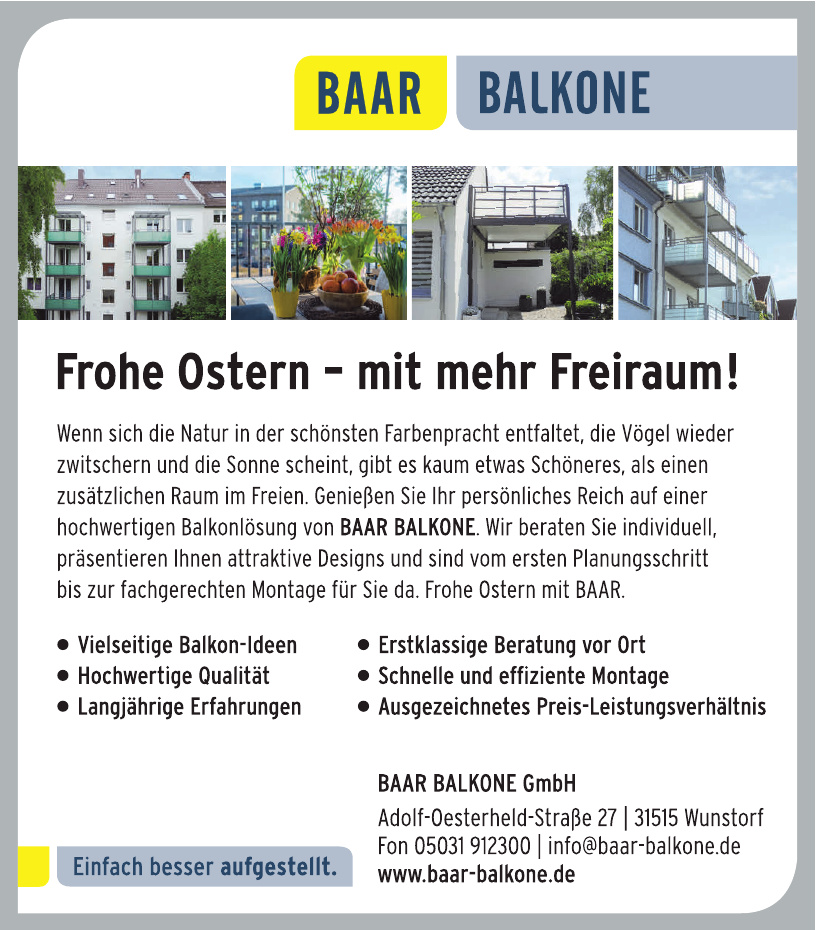 Baar Balkone GmbH Baar Balkone GmbH