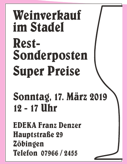 Edeka Franz Denzer Edeka Franz Denzer