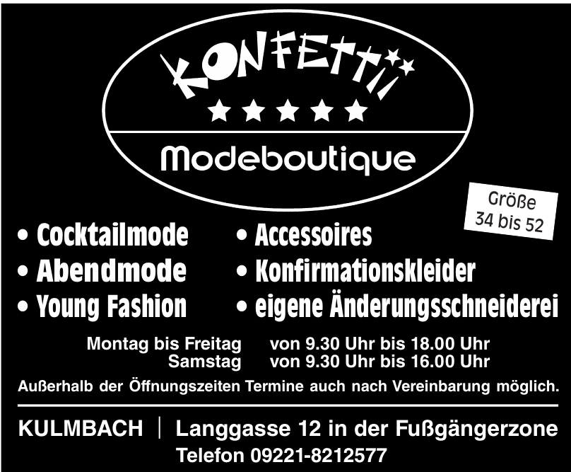 Konfettii Modeboutique Konfettii Modeboutique