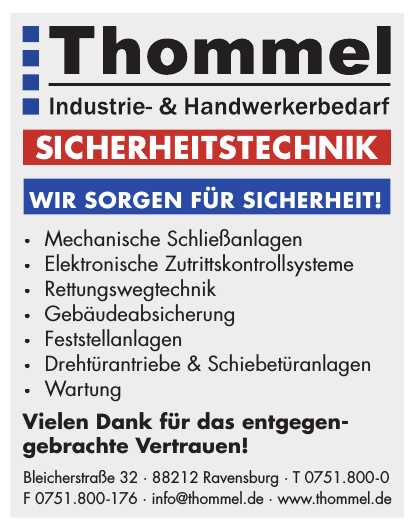 Thommel Industrie- & Handwerkebedarf Thommel Industrie- & Handwerkebedarf