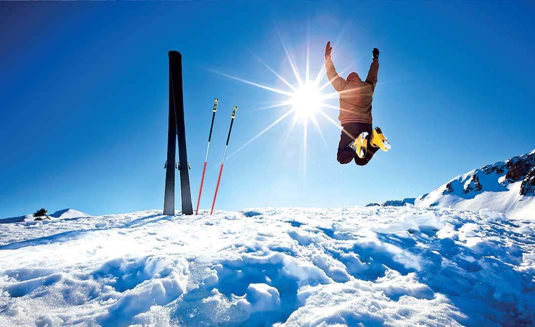 Den Rucken Schonen Auf Der Piste Munchen Bild