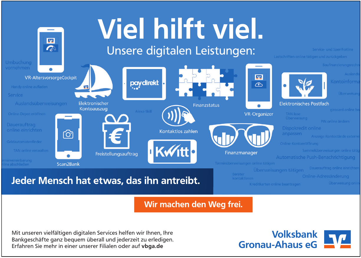 Volksbank Gronau-Ahaus eG Volksbank Gronau-Ahaus eG