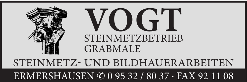 Vogt Steinmetzbetrieb Grabmale Vogt Steinmetzbetrieb Grabmale