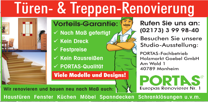 Portas-Fachbetrieb Mustermann GmbH Portas-Fachbetrieb Mustermann GmbH