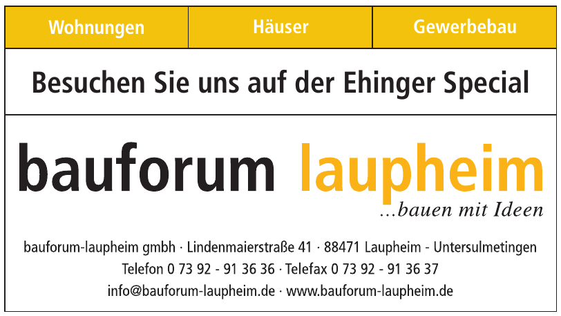 Bauforum-Laupheim GmbH Bauforum-Laupheim GmbH