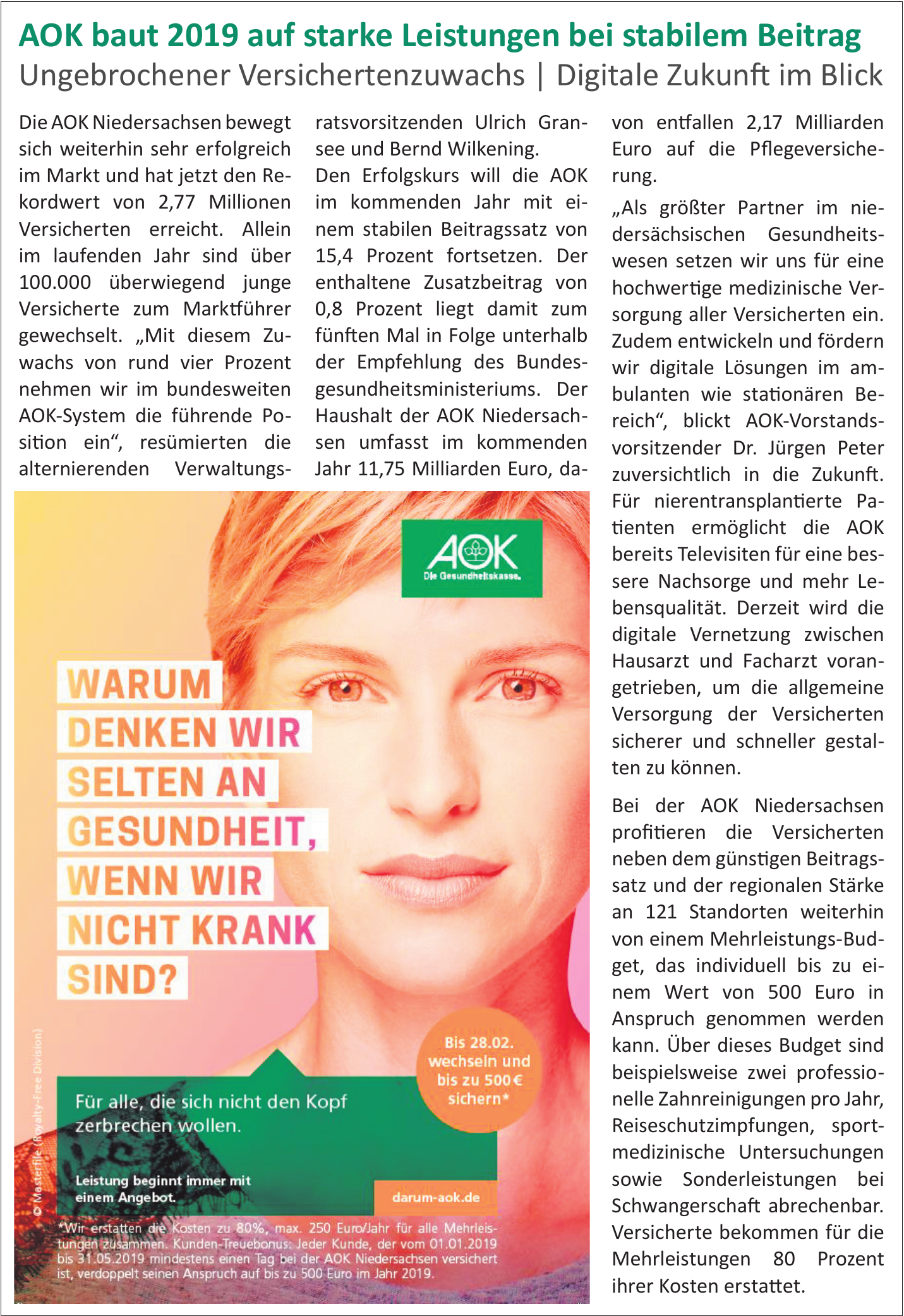 AOK Die Gesundheitskasse AOK Die Gesundheitskasse