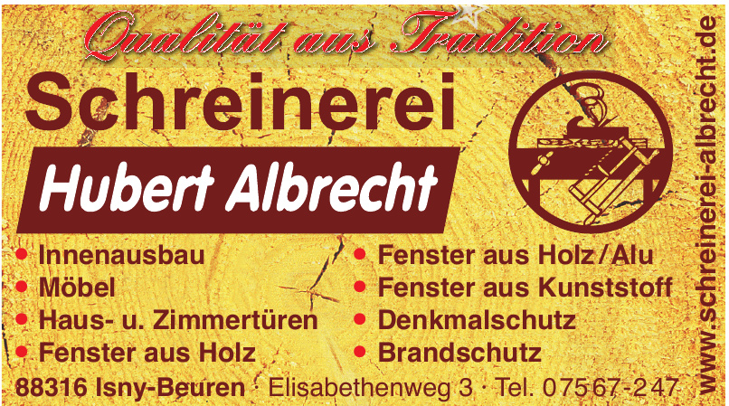 Schreinerei Hubert Albrecht