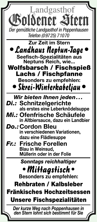 Landgasthof Goldener Stern Landgasthof Goldener Stern