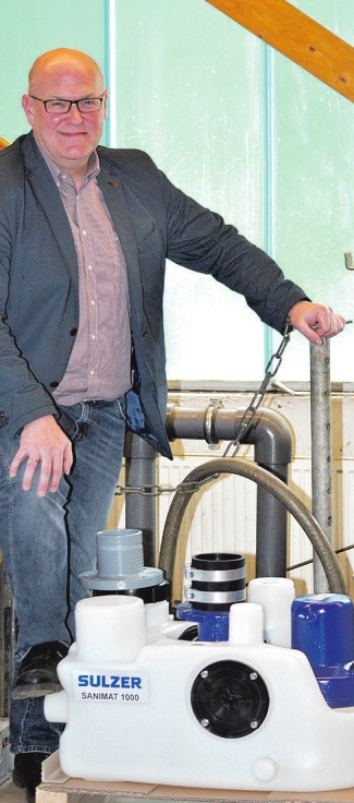 Bei Pumpentechnik können sich Kunden auf die langjährige Erfahrung von Ralf Jucknieß verlassen Foto: jor