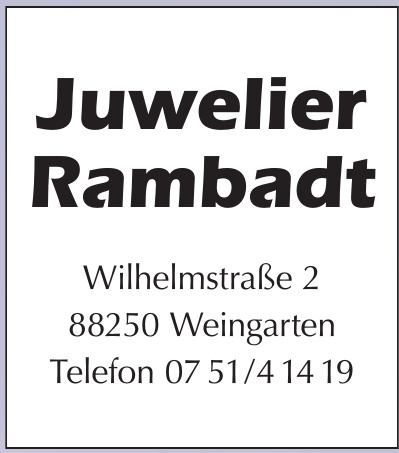 Juwelier Rambadt Juwelier Rambadt