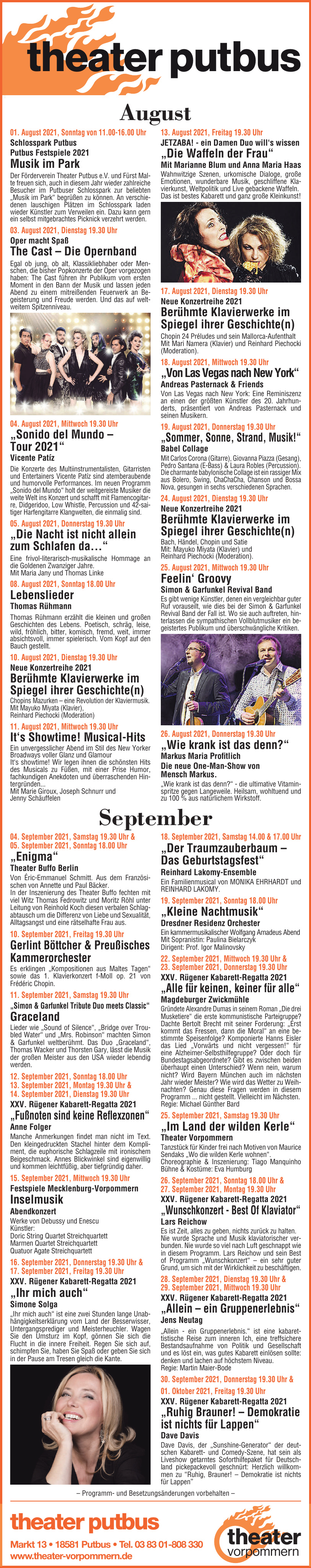 Theater Vorpommern GmbH Theater Vorpommern GmbH