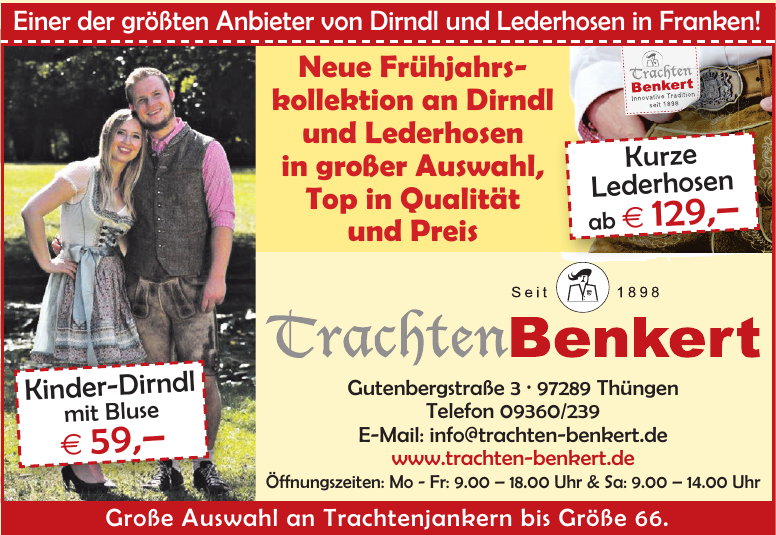 Trachten Benkert Trachten Benkert
