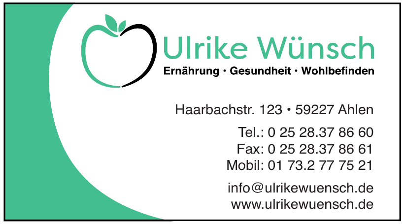 Ulrike Wünsch Ulrike Wünsch
