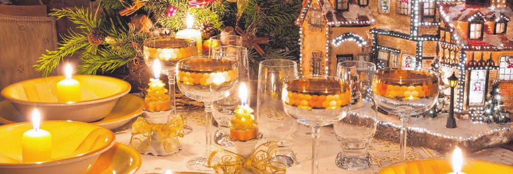 In der Regel kümmern sich die Gastronomiebetriebe um die festliche Dekoration der Tafel. FOTO: COLOURBOX In der Regel kümmern sich die Gastronomiebetriebe um die festliche Dekoration der Tafel. FOTO: COLOURBOX