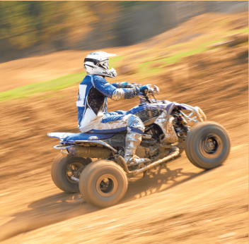 Temperamentvoll und stark - Quads gehören zu den robusten Fahrzeugen. FOTOS: CB Temperamentvoll und stark - Quads gehören zu den robusten Fahrzeugen. FOTOS: CB