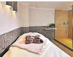 ... und in den Spa-Räumen. ... und in den Spa-Räumen.
